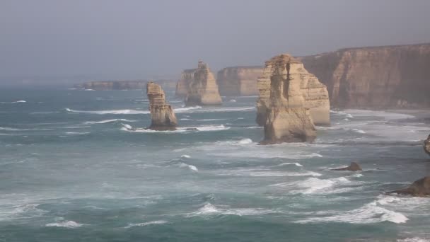 Pacifique Douze Apôtres Victoria Australie — Video