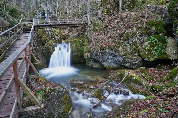 Myra Falls Waterfalls Austria — Stock Photo, Image