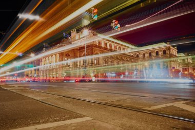                               Viyana gece, Avusturya'nın başkenti