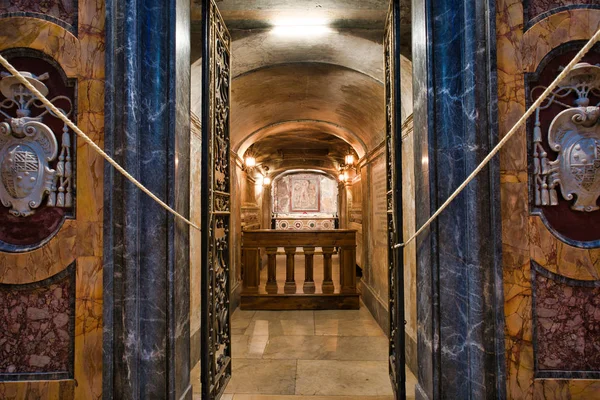 Basílica Prassede Interior Roma Itália — Fotografia de Stock