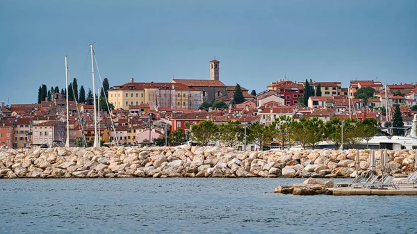 Vacker Stad Rovinj Kroatien — Stockfoto