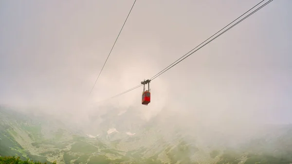 Lomnicky Stit Cable Car High Tatras Slovakia — Stock Photo, Image