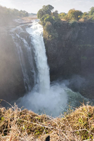 アフリカのビクトリアの滝 — ストック写真