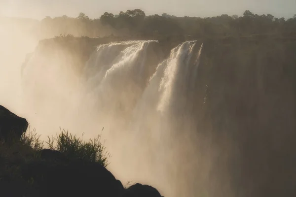 Cascate Vittoria Africa — Foto Stock