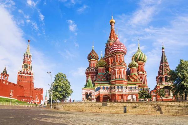 Catedral Basilio Moscú — Foto de Stock