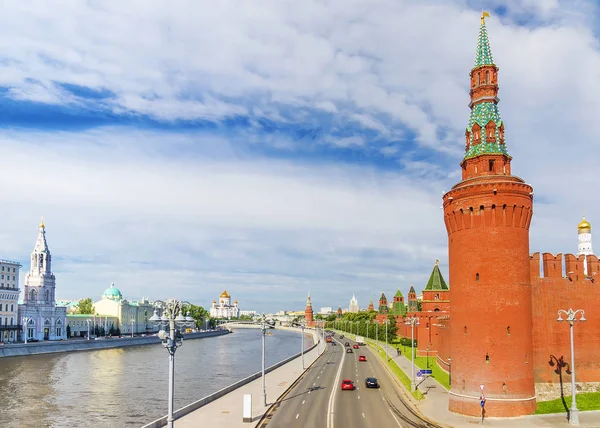 Panorama Aterro Kremlin Moscou — Fotografia de Stock