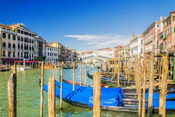 Rialtobrug Venetië Italië — Stockfoto