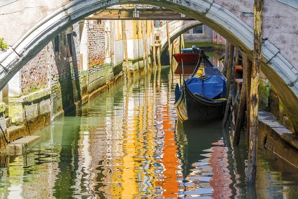 Живописные Каналы Венеции — стоковое фото