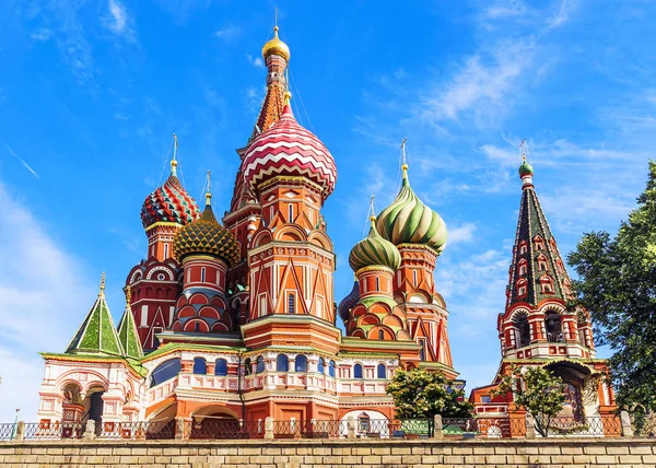 Moskova Daki Basil Katedrali — Stok fotoğraf