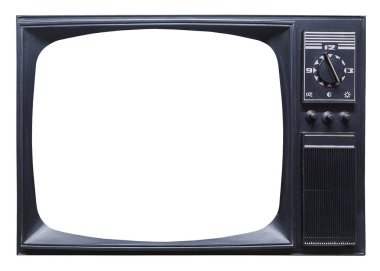 Eski retro tv seti