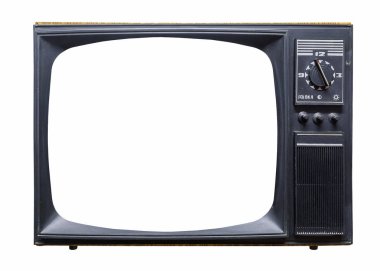 Eski retro tv seti