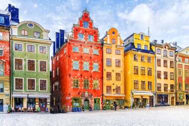 Kışın Stockholm, İsveç