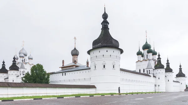 Het Ensemble Van Het Kremlin Van Rostov Gouden Ring Van — Stockfoto