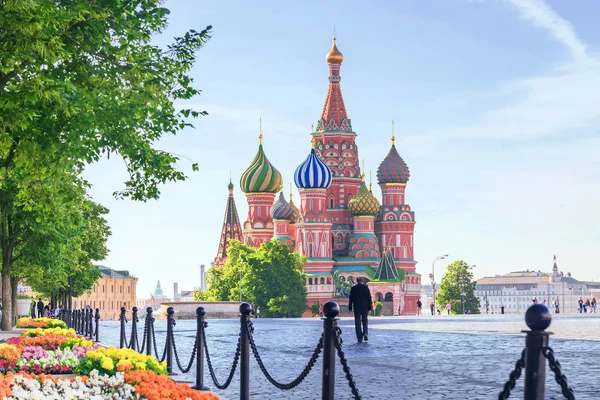 Basil Cathedral Red Square Moscow Russia — Stock Photo, Image