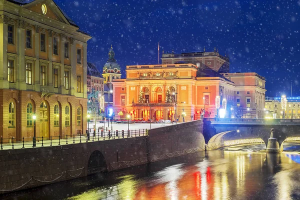 Koninklijke Opera Stockholm Zweden — Stockfoto