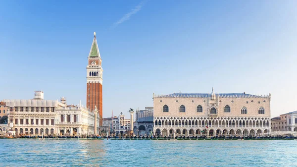 İtalya. Venedik. Venedik'teki San Marco meydanı — Stok fotoğraf