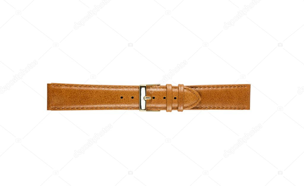 The watchstrap isolated on white background.