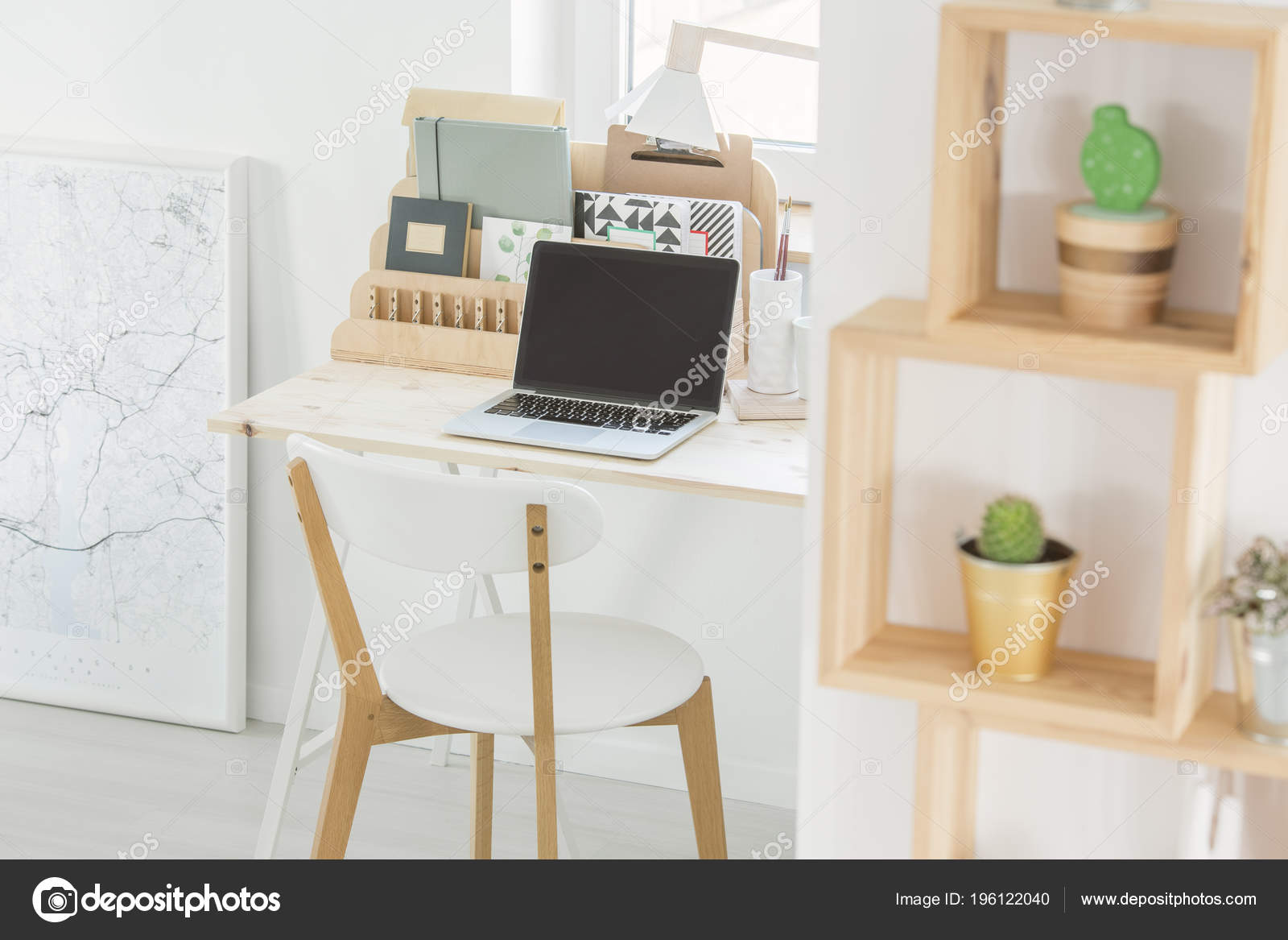 White Wooden Desk Chair  : Amazing Gallery Of Interior Design And Decorating Ideas Of Wooden Desk Chair In Bedrooms, Living Rooms, Dens/Libraries/Offices, Laundry/Mudrooms, Boy�s Rooms, Kitchens By Elite Interior Designers.