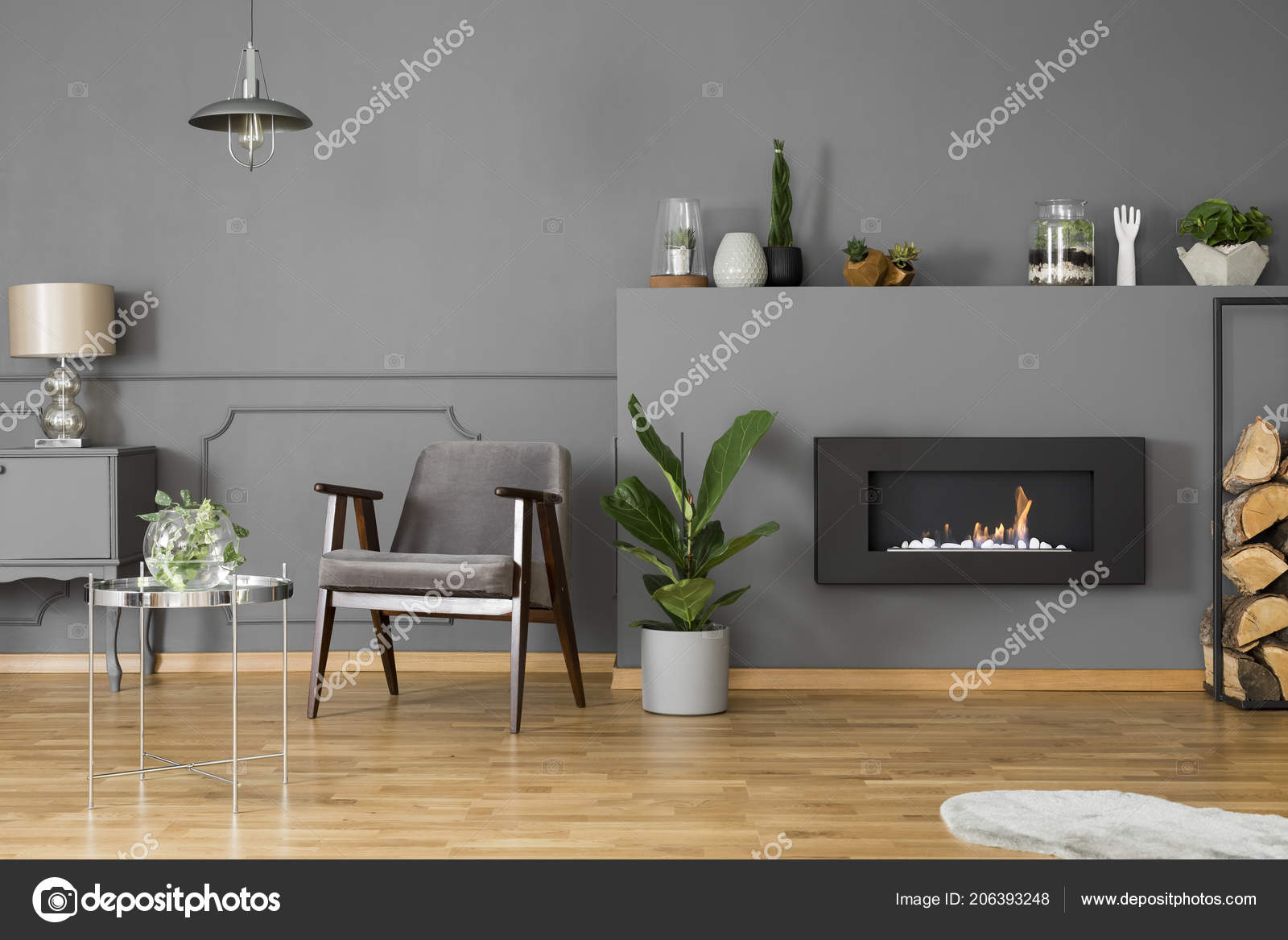 Plant firewood