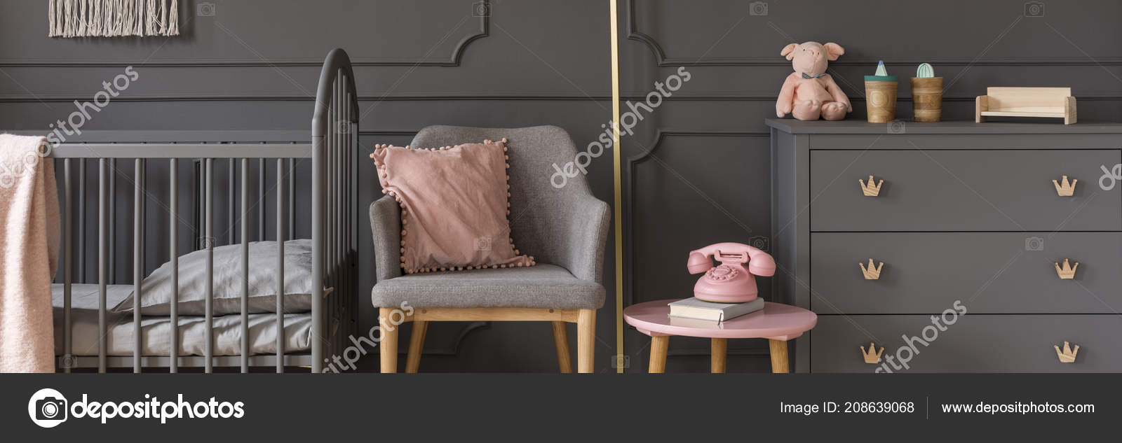 Wainscoting On Cabinets Modern Gray Armchair Elegant Wall