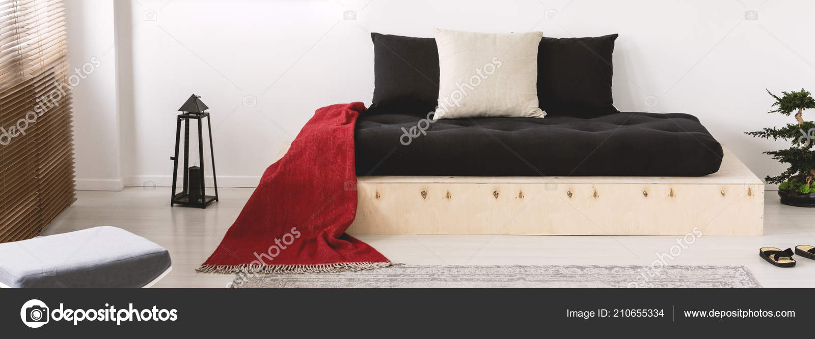 red bed cushions