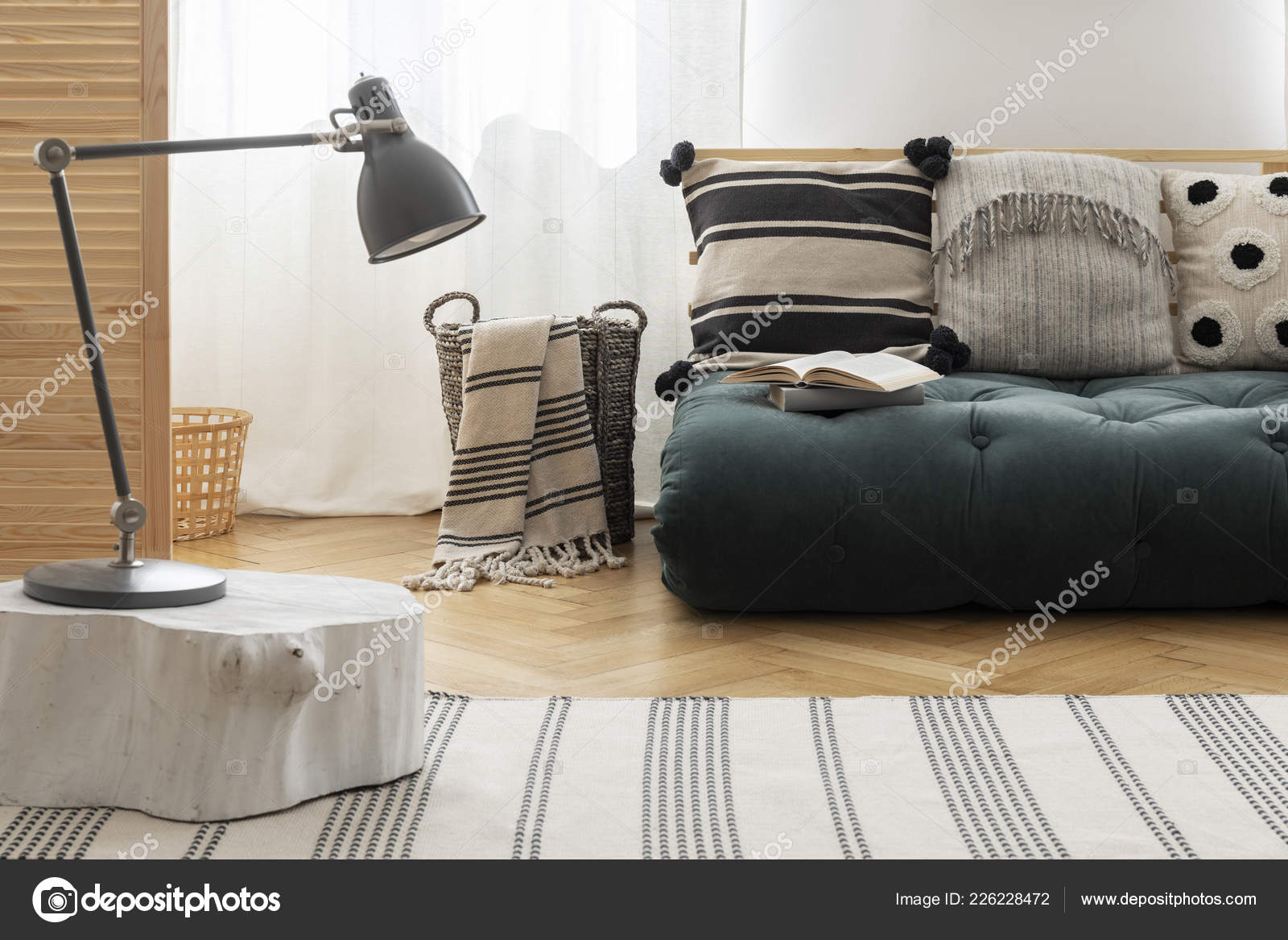 futon arm pillows
