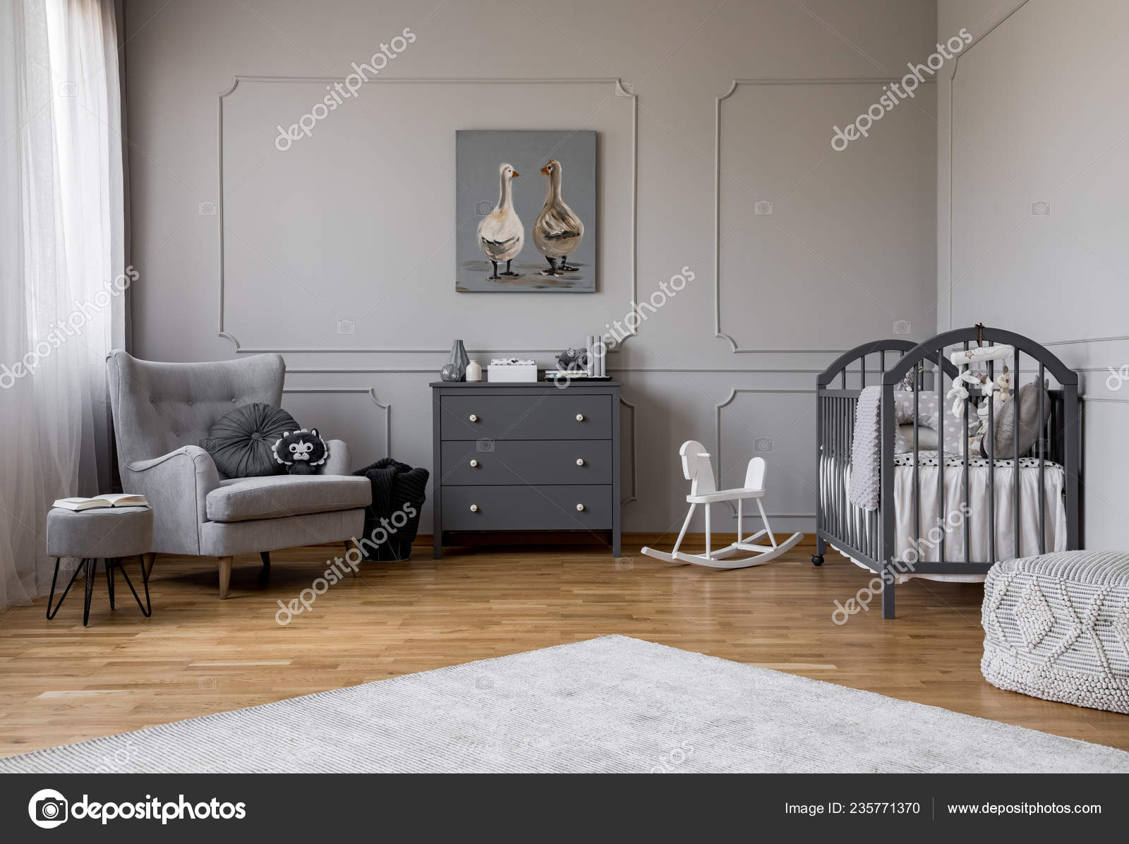 baby room armchair