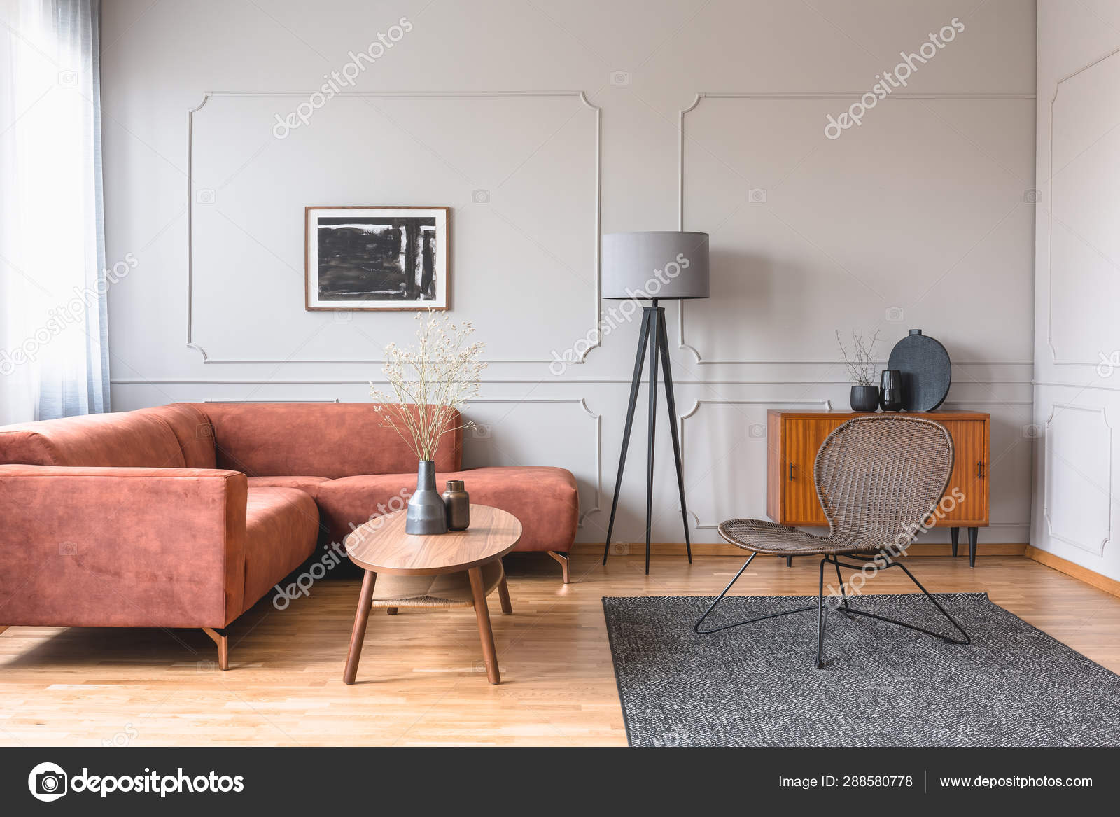 Grey Walls Brown Furniture Living Room Gray Walls And Outlet Brown
