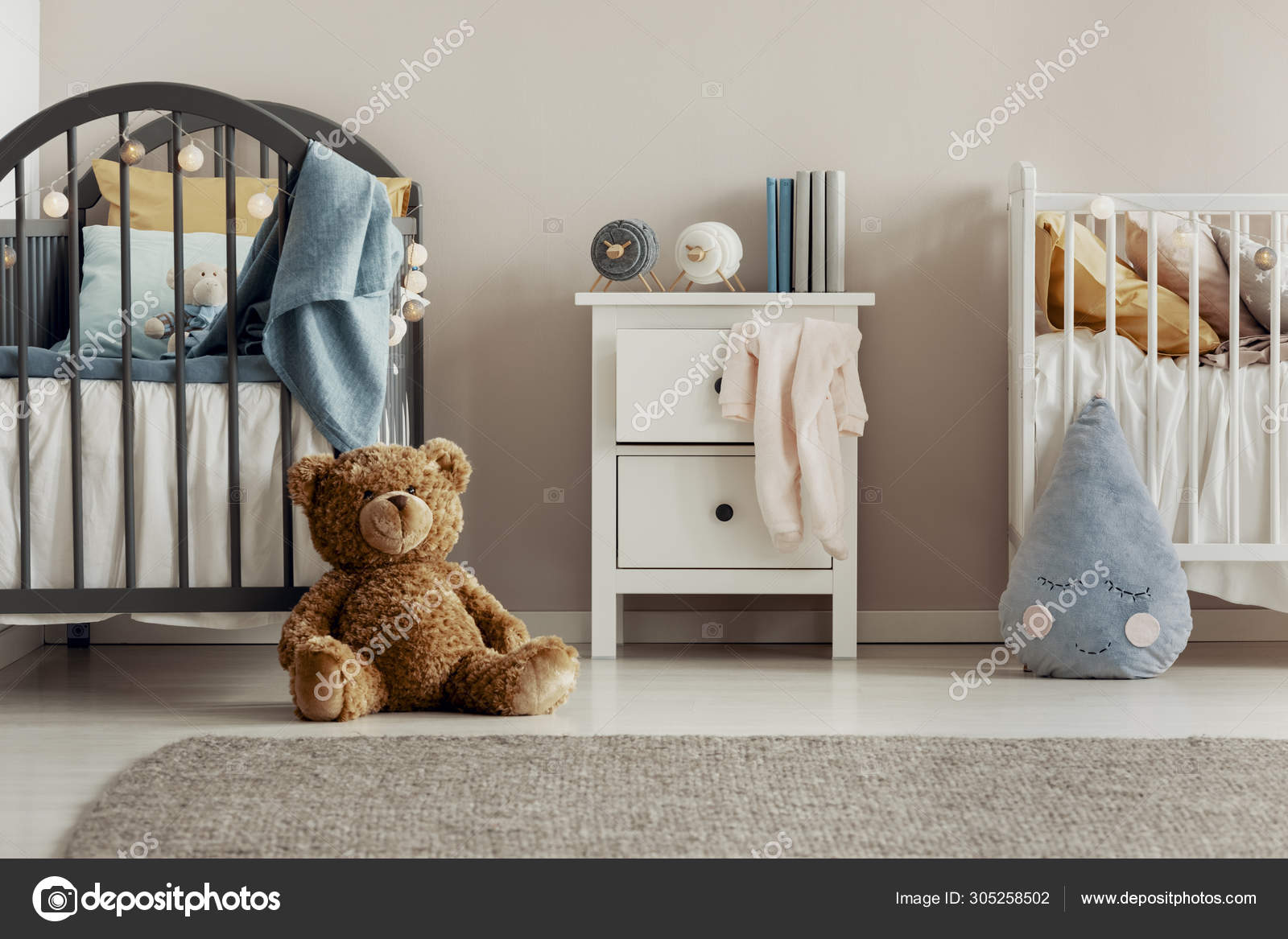 scandinavian baby cribs