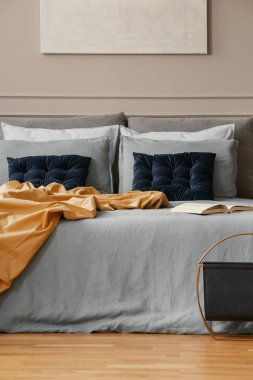 Gri yataklı kral yatak yakın çekim