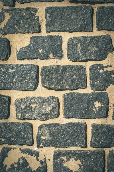 Texture Grey Bricks Sand — Stock Photo, Image