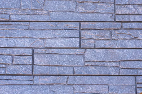 Textura Pedra Decorativa Para Terminar Fachada Uma Casa Com Uma — Fotografia de Stock