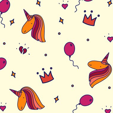 kutlama deseni sevimli çıkartmalar