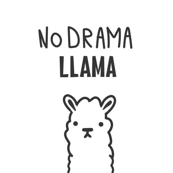 Drama lama posteri yok, vektör illüstrasyonu yok