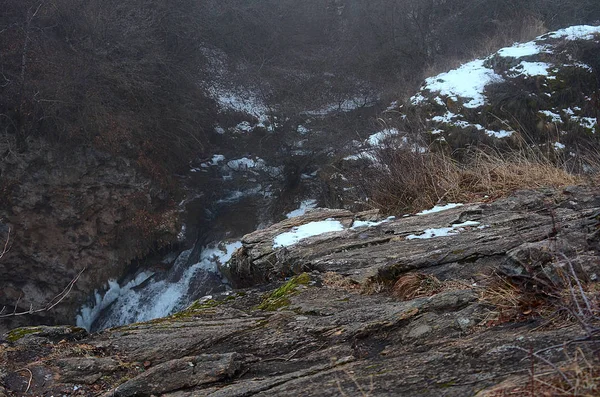 Bela Água Montanha Inverno — Fotografia de Stock