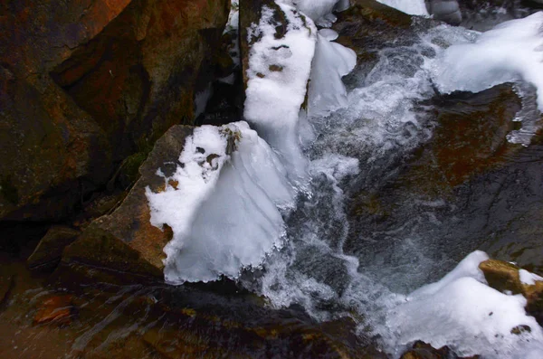 Krásné Zimní Horské Vody — Stock fotografie