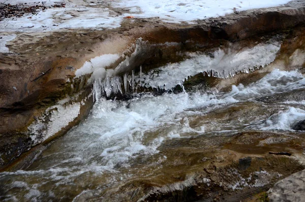 Bellissimo Paesaggio Acqua Montagna — Foto Stock