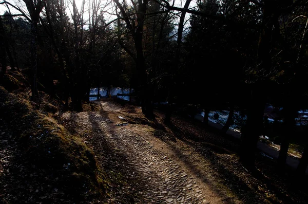 Hermoso Paisaje Montaña Invierno — Foto de Stock