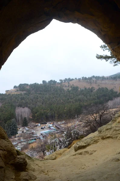 Hermoso Paisaje Montaña Invierno — Foto de Stock