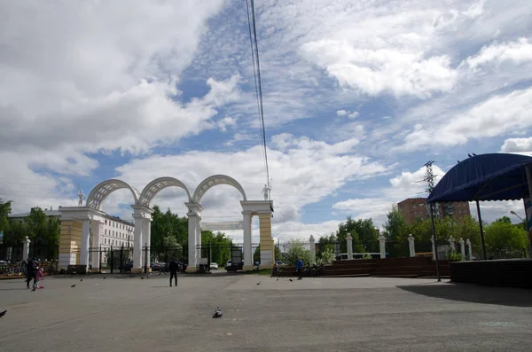 Porte Arco Del Parco — Foto Stock