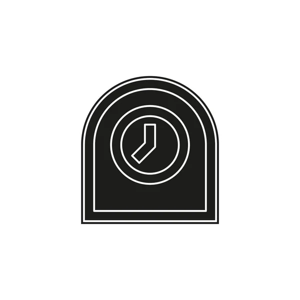 Піктограма Годинника Таблиці Ілюстрація Таймера Нагадування Дивитися Символ Часового Знаку — стоковий вектор