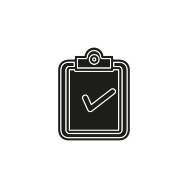 Doğrulama konsepti simgesi. Basit element çizimi. Analiz setinden tasarım konsepti. İnternet ve mobil UI UX için kullanılabilir. Düz resim - basit simge