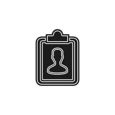 İş başvurusu, özgeçmiş, iş rekabet vektörü konsepti. Düz resim - basit simge