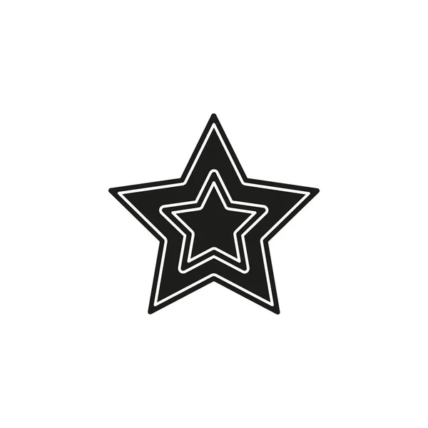 Añadir Favoritos Icono Botón Favoritos Símbolo Estrella Signo Marcador Internet — Vector de stock