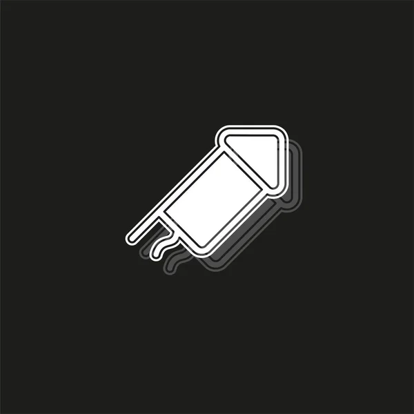 爆竹のアイコン。ロゴ要素イラスト。爆竹シンボルデザインコレクション。シンプルな爆竹のコンセプト. — ストックベクタ
