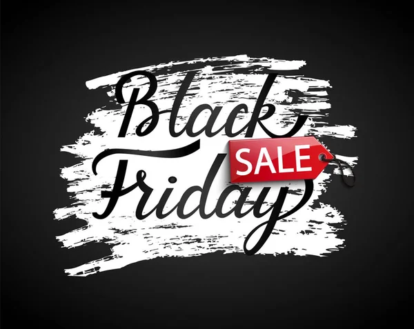 Black Friday Banner Venta Sobre Fondo Negro Plantilla Perfecta Para — Archivo Imágenes Vectoriales