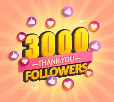 İlk 3000 takipçileri banner için teşekkürler.