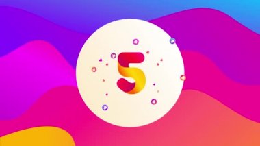 Animasyon insta blogger takipçileri sayısı büyüme. Başparmak yukarı dalgalı arka plan üzerinde yeni ve eski aboneler için teşekkür yüksek çözünürlüklü video, kalpler, seviyor. Sosyal Ağlarda Grats.
