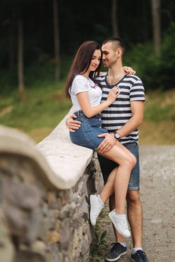 birlikte vakit aşık genç Çift