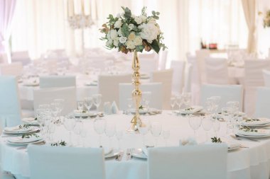 Restoran tablo buket düğün